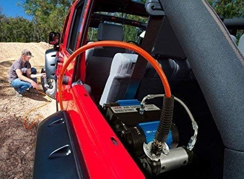 12V' On-Board Twin High Performance Air Compressor, Ideal for Air Lockers Locking Differentials, Tire Inflator, Air Horn, Air Tools and Pneumatic Tools.