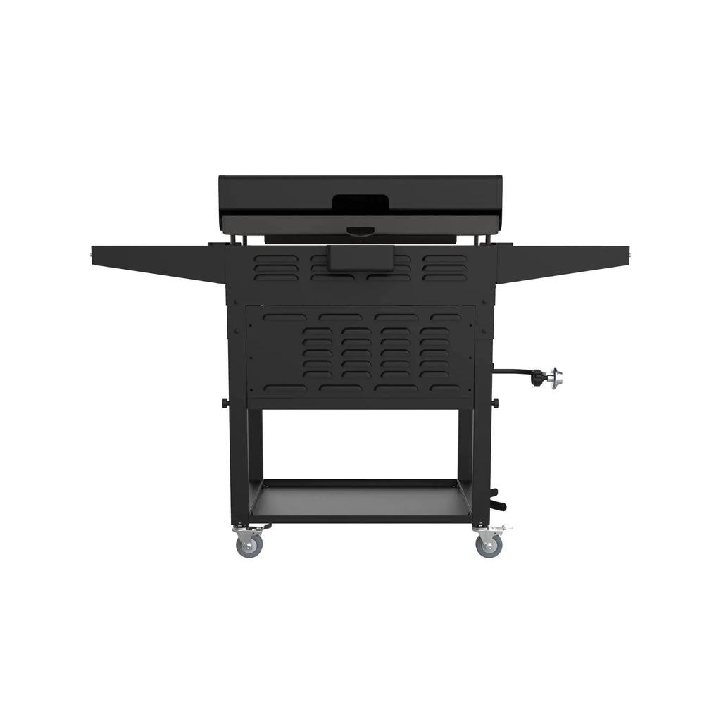 Clearance Sale,Blackstone 2-Burner 28 Griddle with Electric Air Fryer and Hood