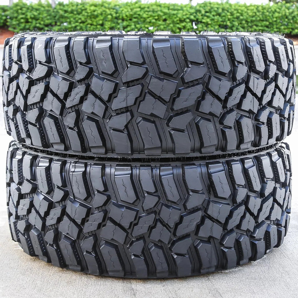 Cooper Discoverer STT Pro 35X12.50R20 Mud Terrain Tires – 10 Ply, All Season, Light Truck (Set of 2)