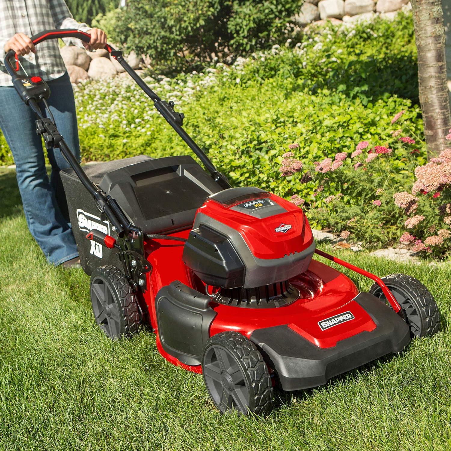 Snapper XD 82V MAX Electric Cordless 21′′ Push Lawn Mower