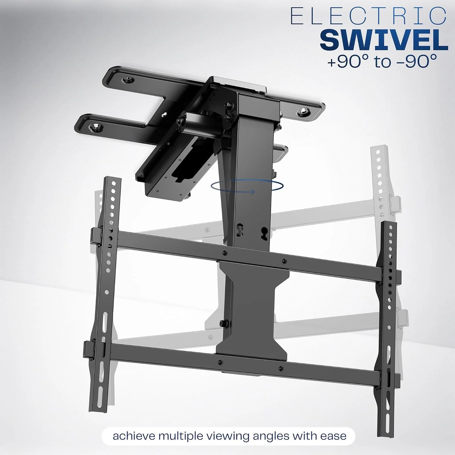 VIVO Electric Ceiling TV Mount, 37 70, Motorized, App Control, Black