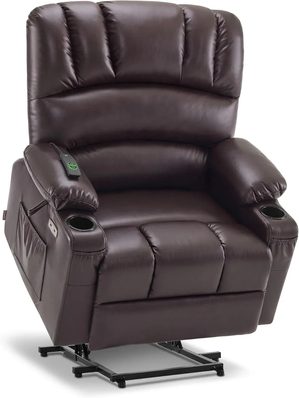 Heated Lift Recliner for Seniors with USB & Cup Holders