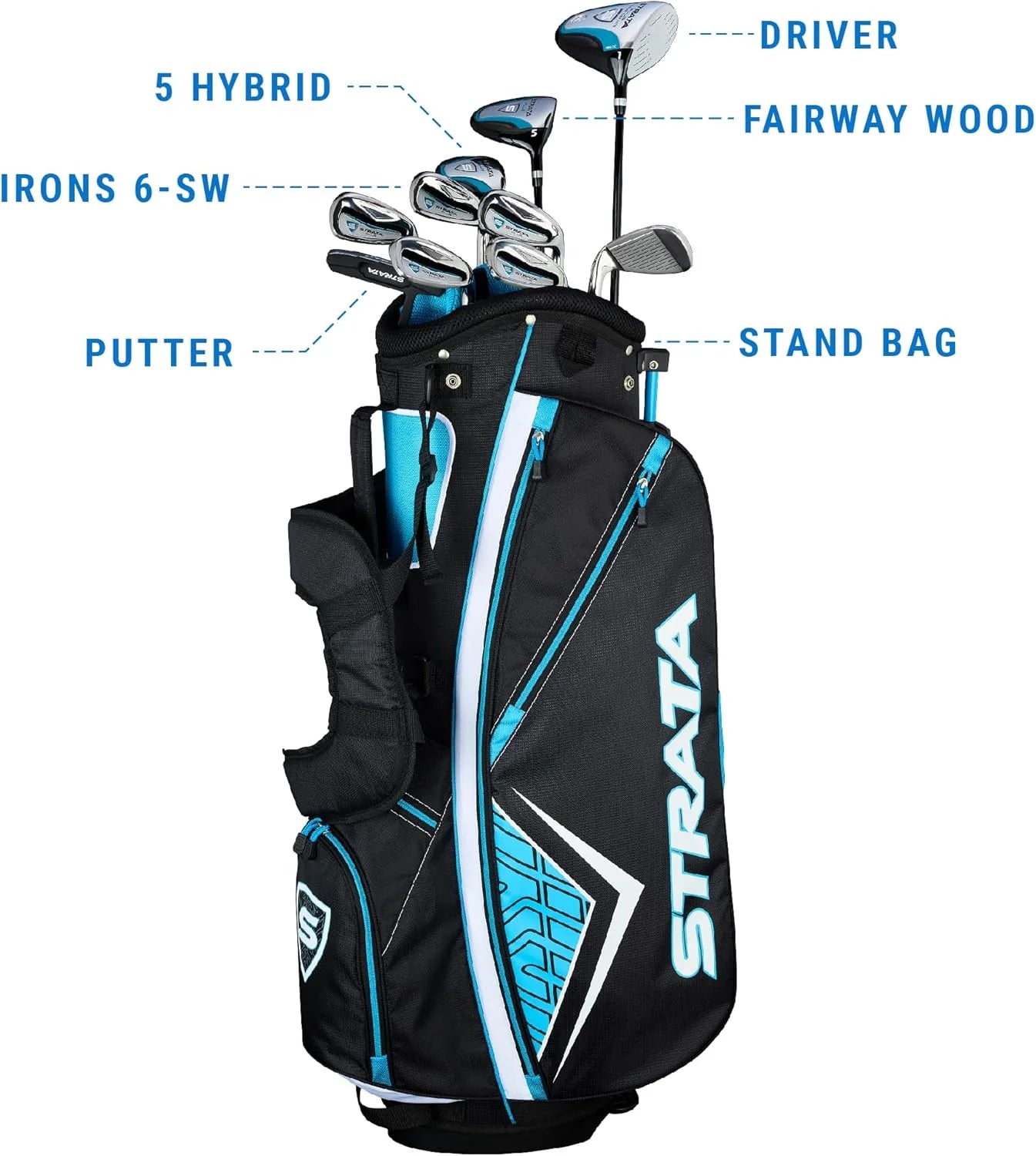Callaway Women锟斤拷s Strata Club Set, Complete Kit
