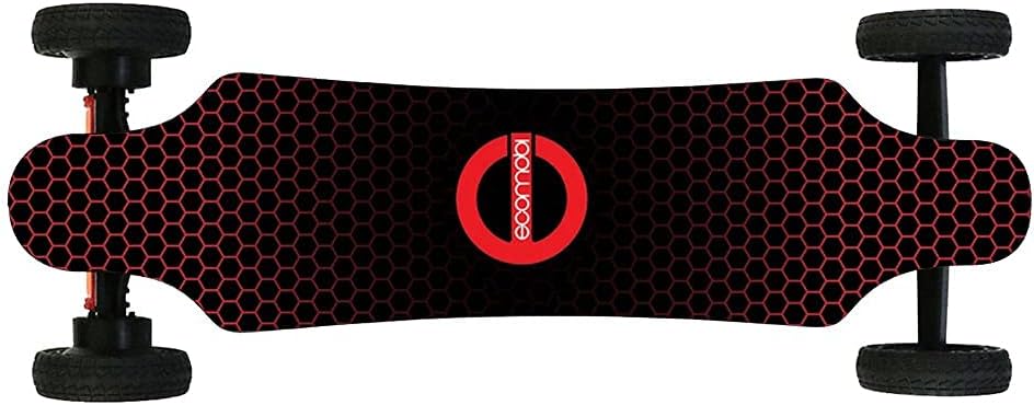 Electric Skateboard 4000 Watts | 12S3P | 35 mph | 22 Mile Range | 6 Wheels | Cool Lights |