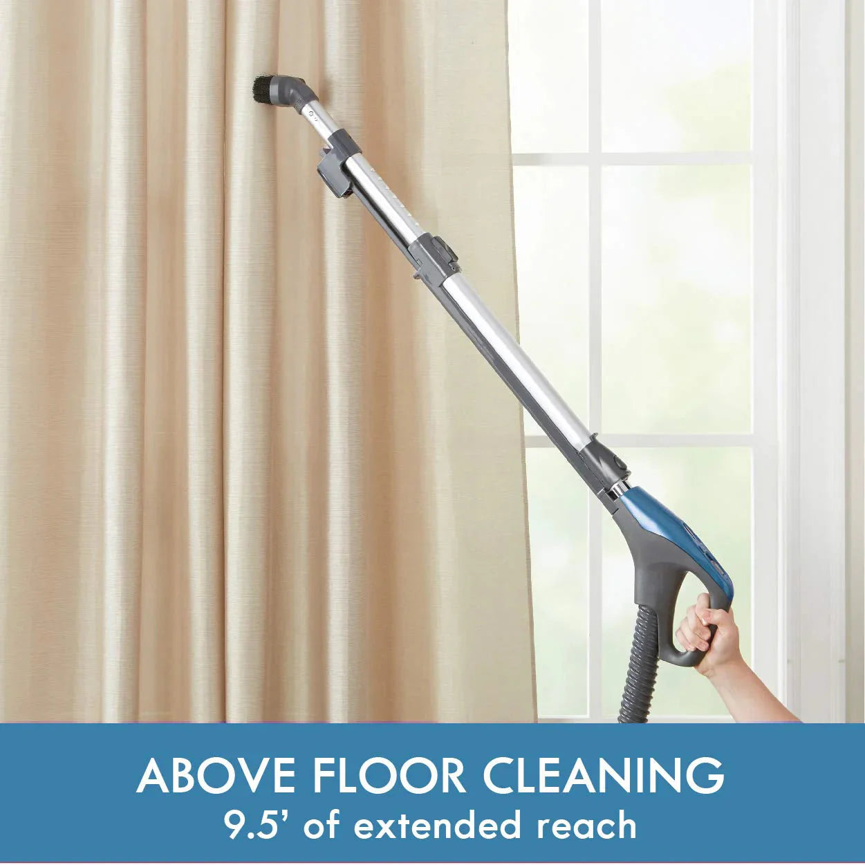 Kenmore Pet Friendly Lightweight Bagged Canister Vacuum Cleaner with Extended Telescoping Wand, HEPA, 2 Motors, Retractable Cord, and 4 Cleaning Tools