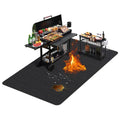 90x52 Inch Under Grill Mat for Outdoor Grill, Fireproof & Waterproof