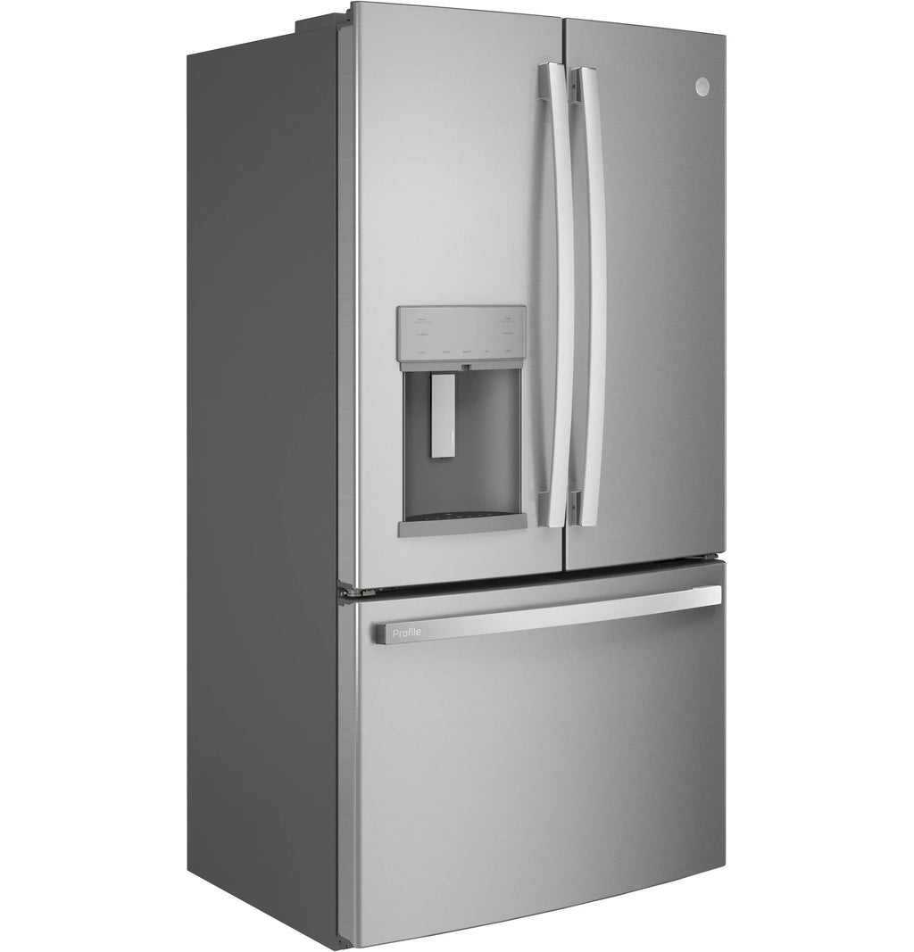 GE Profile? Series ENERGY STAR? 27.7 Cu. Ft. Fingerprint Resistant French-Door Refrigerator with Hands-Free AutoFill