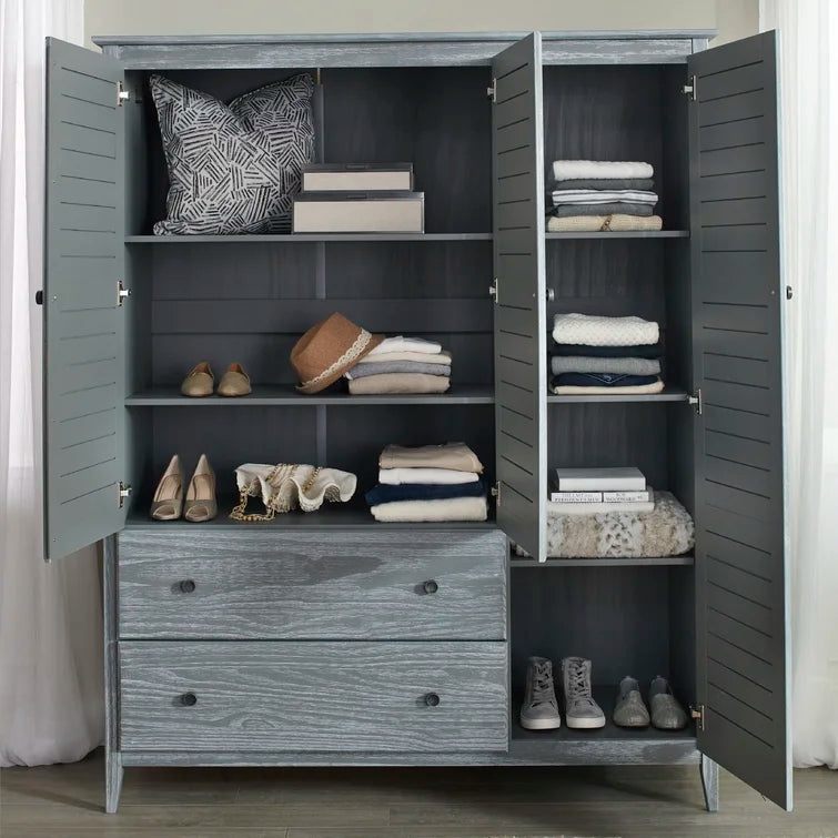 Solid Wood Armoire