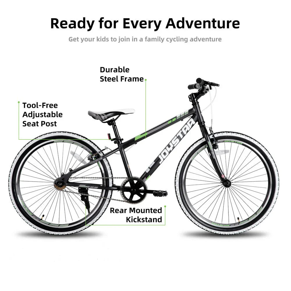 JOYSTAR Lubbock 20 24 Kids Mountain Bike Single Speed Bicycle
