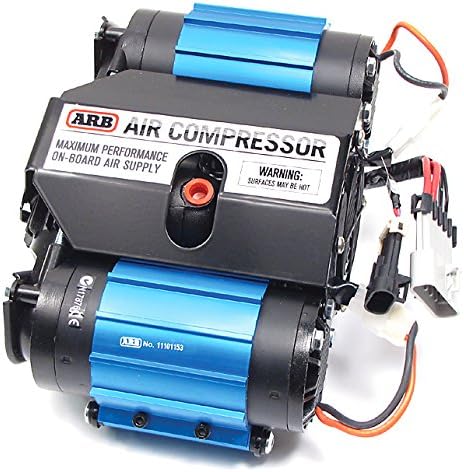 12V' On-Board Twin High Performance Air Compressor, Ideal for Air Lockers Locking Differentials, Tire Inflator, Air Horn, Air Tools and Pneumatic Tools.
