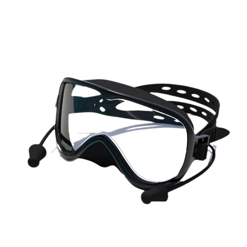 Silicone  Large-Frame Goggle - HD Anti-Fog For Men & Women