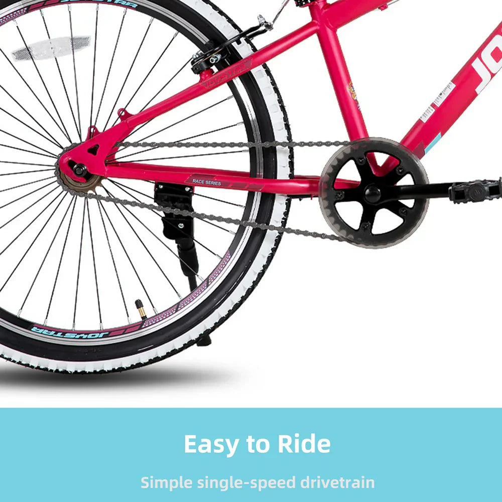 JOYSTAR Lubbock 20 24 Kids Mountain Bike Single Speed Bicycle