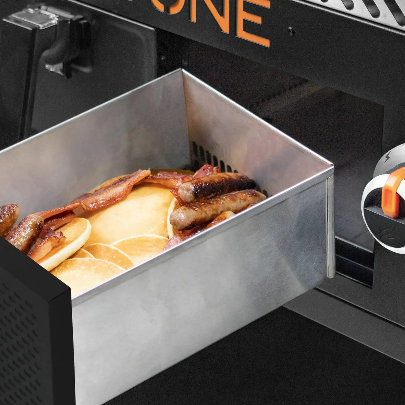 ??Clearance Sale??Blackstone 2-Burner 28 Griddle with Electric Air Fryer and Hood