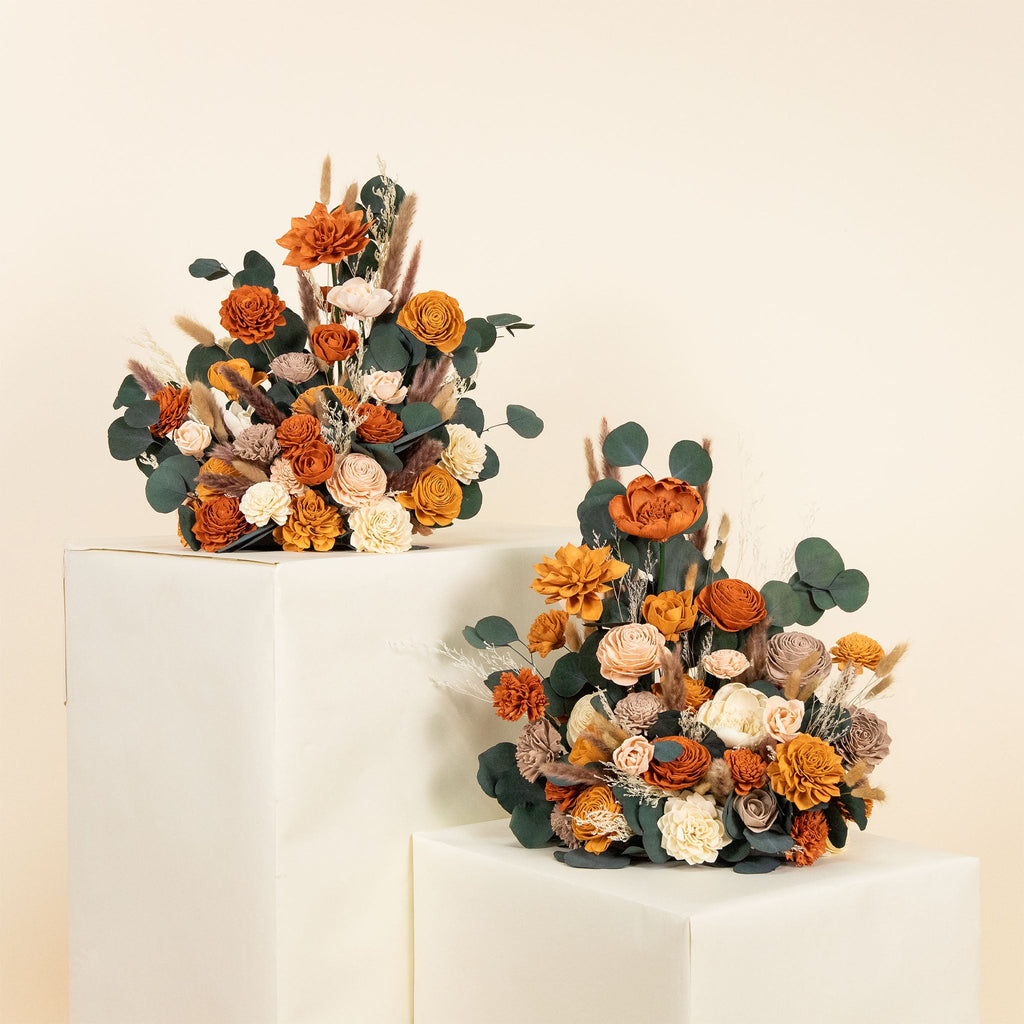 Luxe Terracotta Free Standing Florals (Pack of 2)*