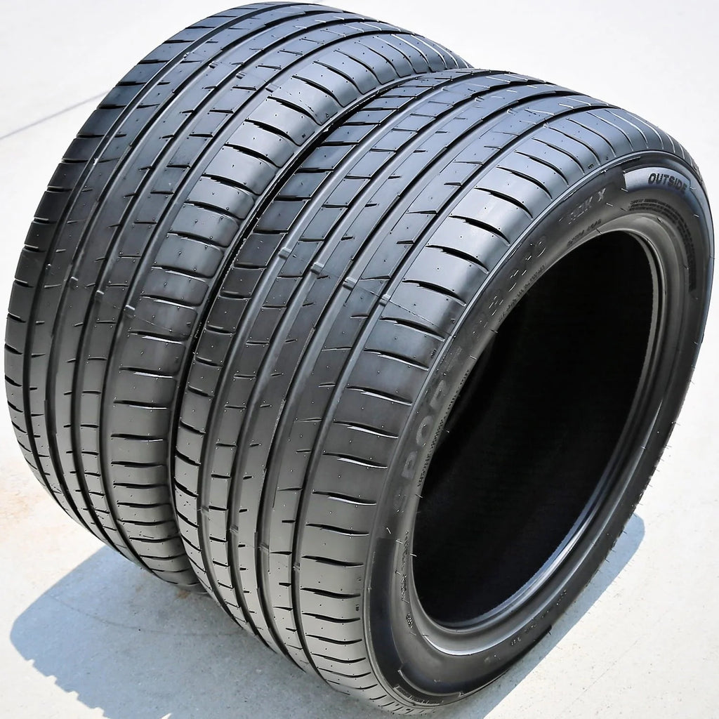 A set of 4 (quad) 275/45R19 ZR 108W XL A/S high-performance all-season tires for: 2008-09 Acura MDX base, 2008 Volkswagen Touareg TDI