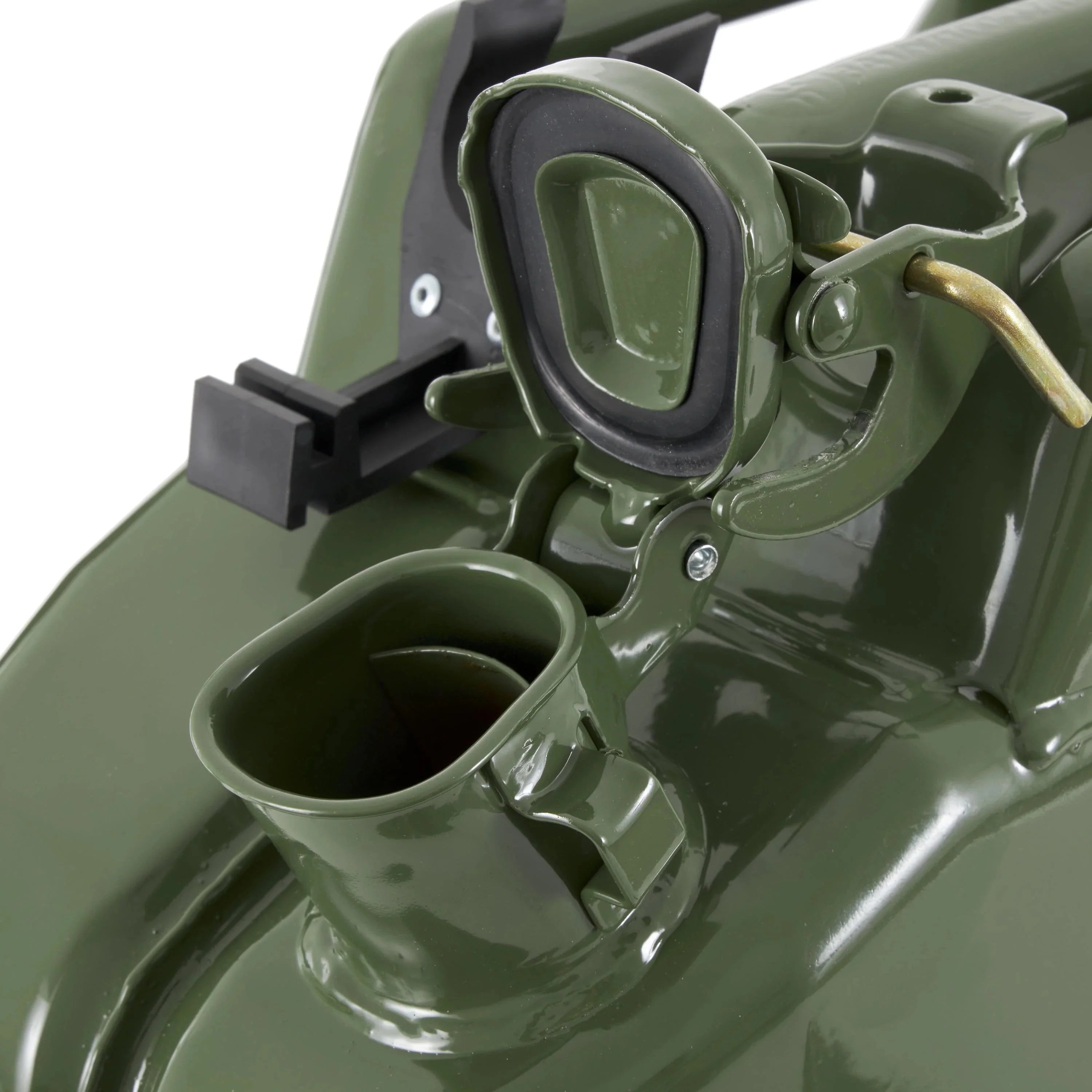 Wavian 3008 5.3 Gallon 20 Liter Authentic CARB Jerry Can with Spout, Green