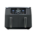 Ninja Foodi AD150, 8 Quart, 6 in 1 DualZone Air Fryer, 2 Basket, Smart Finish & Match Cook, Air Fry, Roast, Bake, Reheat, Dehydrate, Dishwasher Safe, Family Size, Black : Home & Kitchen