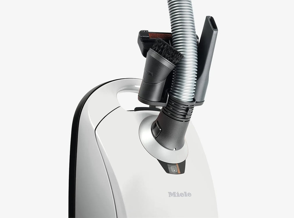 Pure Suction Powerline Canister Vacuum Cleaner, Lotus White