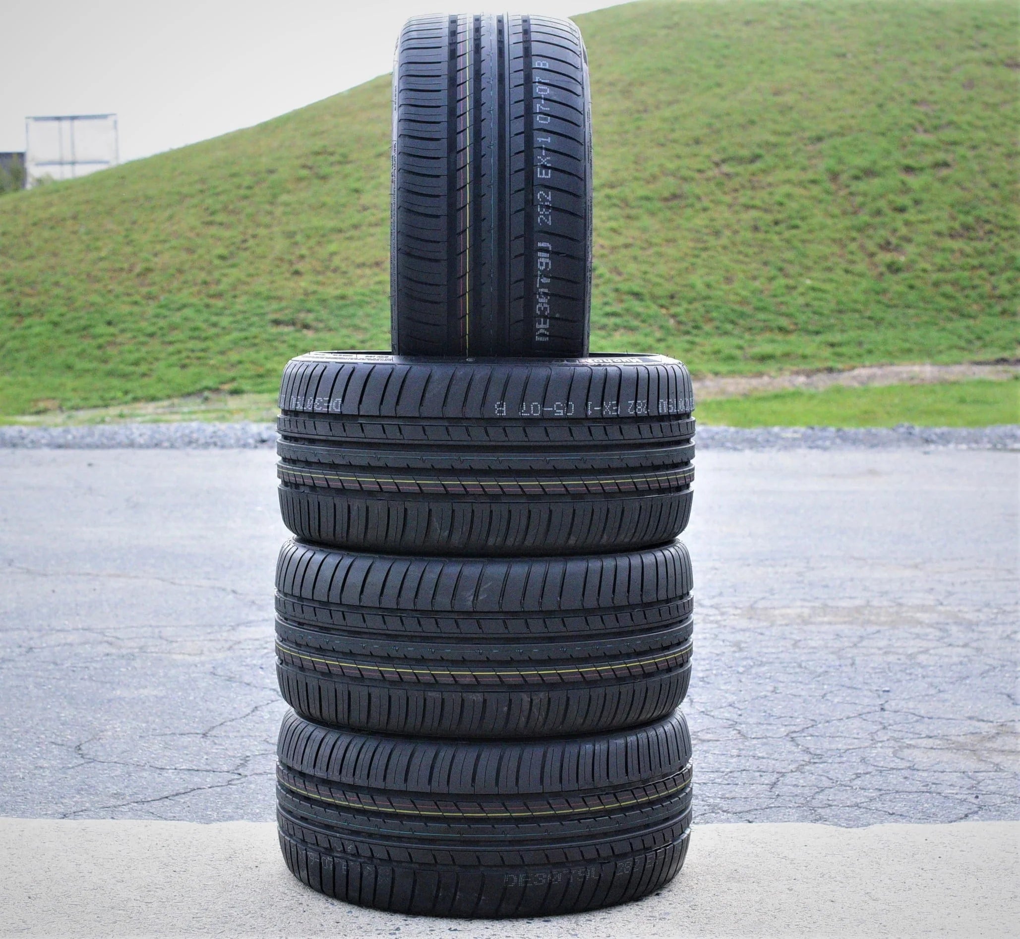A pair of 2 (2 275/35R20 102Y ZR XL A/S performance tires fit: 2005 Bentley Continental GT, 2006-07 Bentley Continental Flying Spur