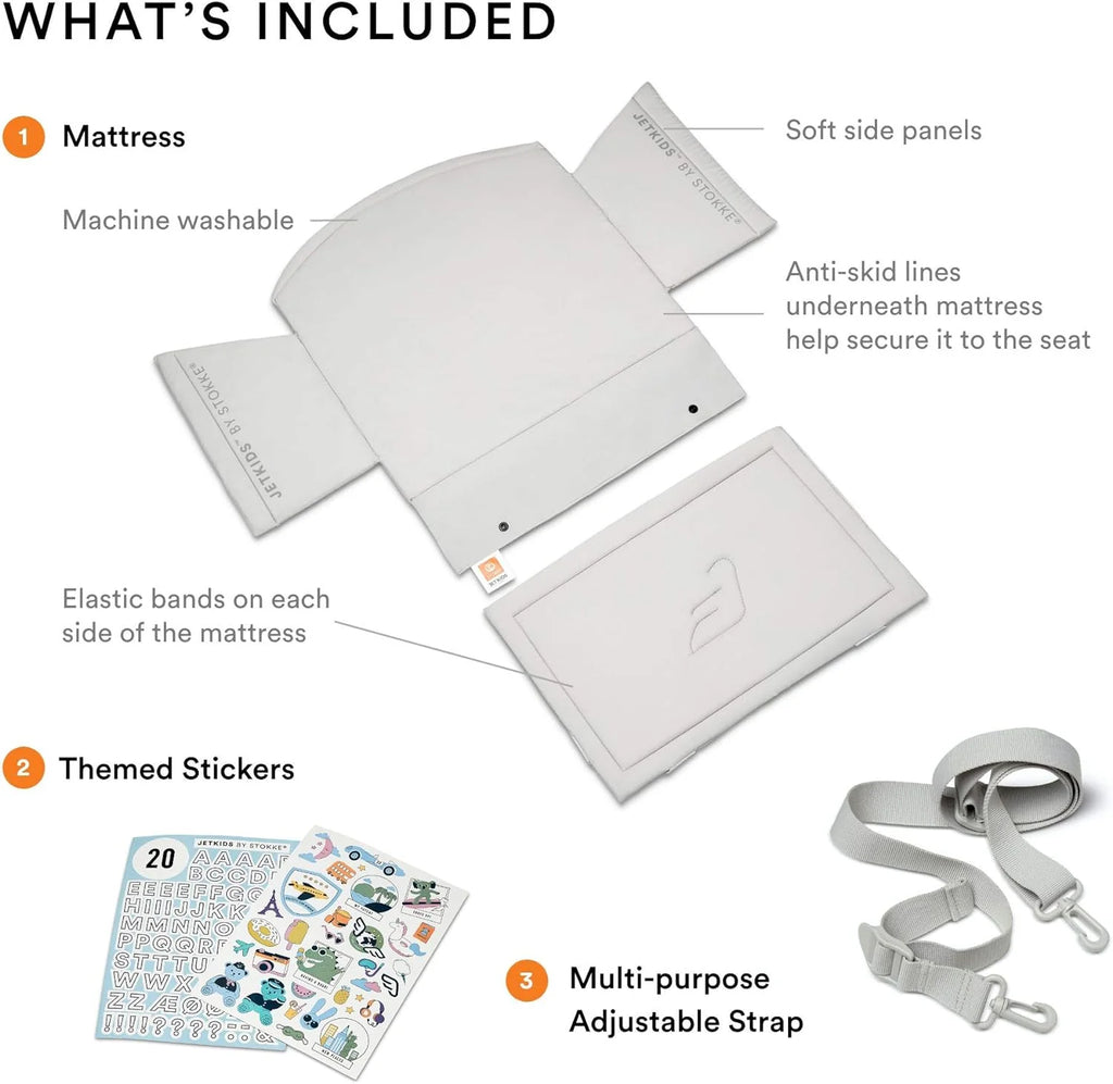 Kids' ride-on luggage and in-flight beds - Help your kids relax and sleep on the plane - Approved by multiple airlines - Best for ages 3 - 7