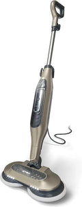 Shark Steam & Scrub Mop, Gold – 3 Steam Modes, LED Headlights, 4 Washable Pads, For Sealed Hard Floors