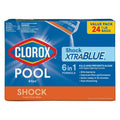 Pool Spa Hot Tub XtraBlue Shock Algaecide Treatment 1lb Bag Case 24 Pack